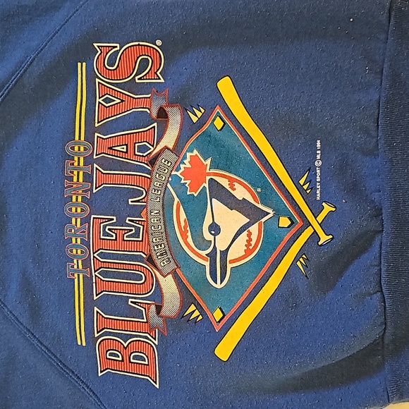 1994 Toronto Blue Jay's Sweater short sleeve - Picture 2 of 5